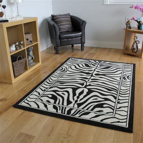 small zebra print rug